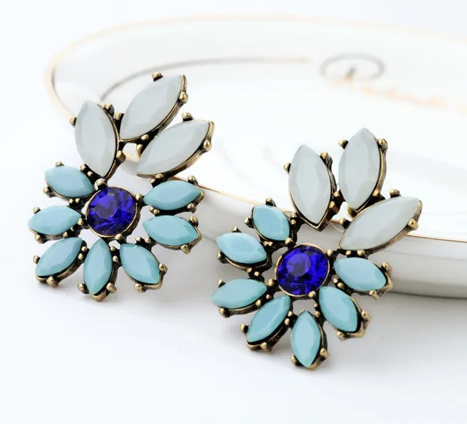 E0125 2016 New Spring Brand Trend vintage statement Earrings for women jewelry at Factory Price | Украшения и аксессуары
