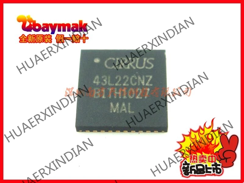 

5PCS New and original CS43L22-CNZ 43L22CNZ QFN40