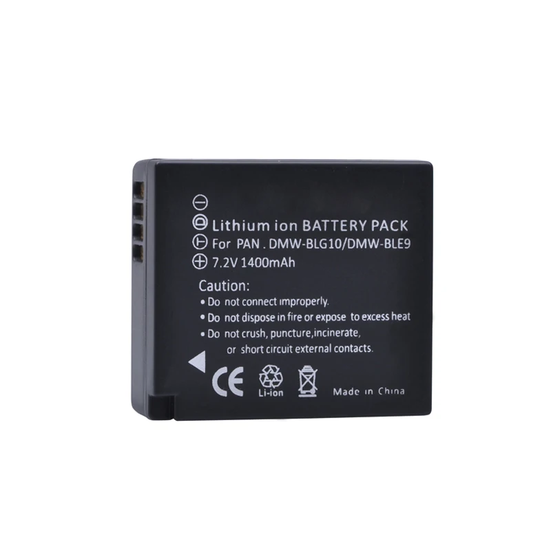 7 4 V 1400m Li Ion DMW BLG10 BLG10E BLG10PP батарея для Panasonic Lumix DMC GF6 GX7 GF3 GF5 ZS100 ZS60 LX100 GX85 DC ZS70|Цифровые