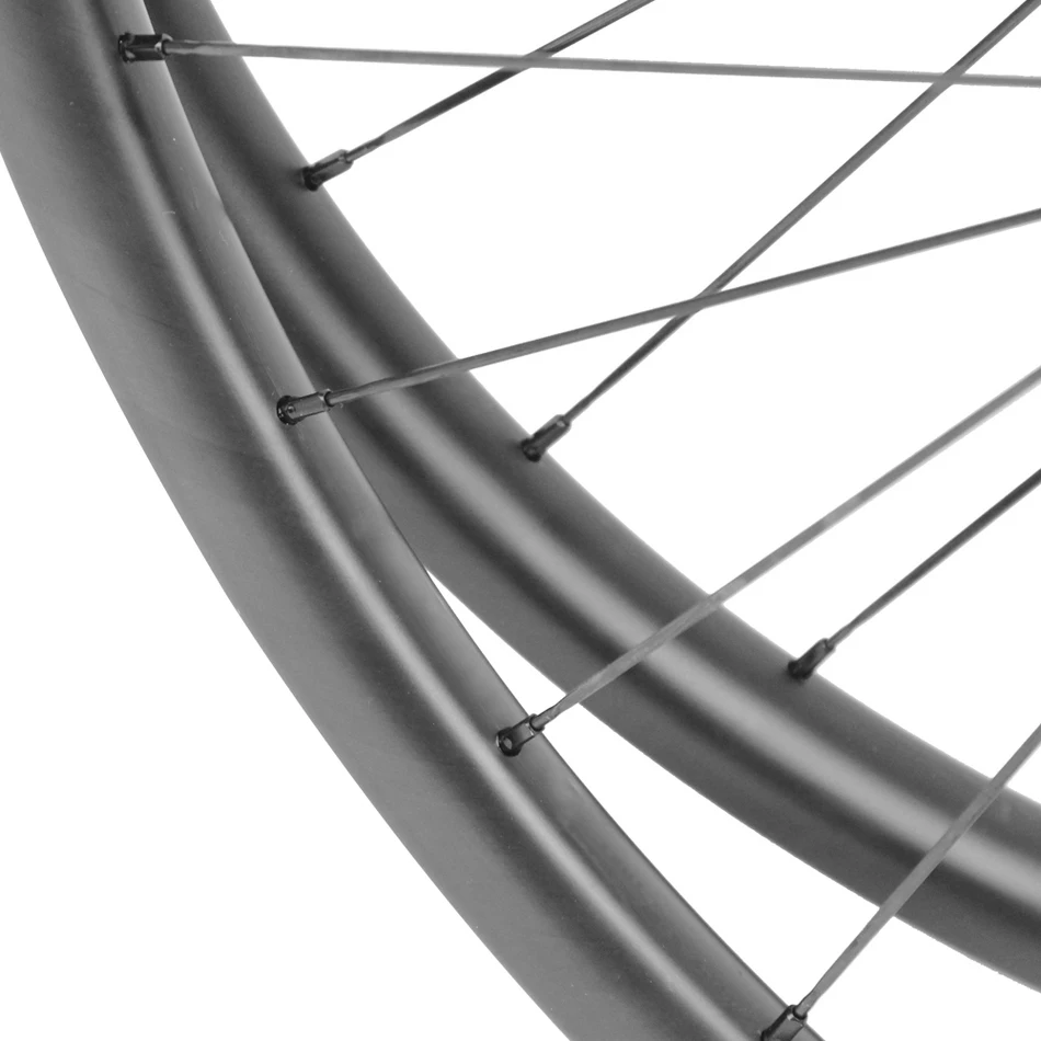 Top 650B Carbon Mountain Bike Wheels Cross Country 35mm Width 26.85mm Depth Rim 27.5er MTB Racing Wheelset 3