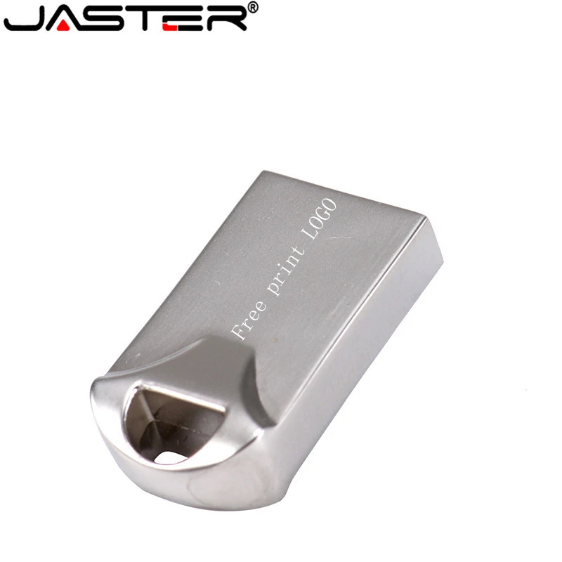 JASTER(5 бесплатных логотипов) USB 2,0 Горячая Новинка Водонепроницаемая металлическая карта памяти USB флеш-накопитель 4 ГБ 16 ГБ 32 ГБ 64 ГБ флеш-накопитель u диск