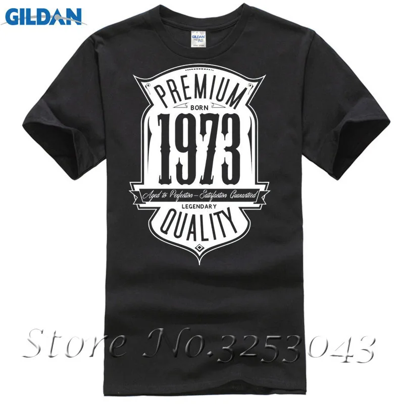 

Aged To Perfection Born In 1973 44th Birthday/Gift Mens Graphic Printed T-Shirt Top Tees Custom Any Logo Size