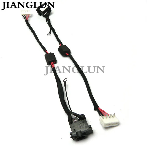 

JIANGLUN 5X New DC Power Jack With Cable Harness For SAMSUNG 3 SERIES NP365EC5 NP365E5C-S03US NP365E5C-S05US NP355V5C NP355V5C-S