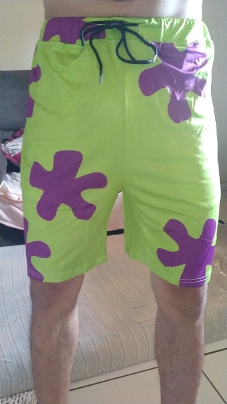 YX Girl новые модные мужские повседневные шорты с 3d принтом с героями мультфильмов шорты с Патриком звездой мужские летние крутые брюки Прямая поставка