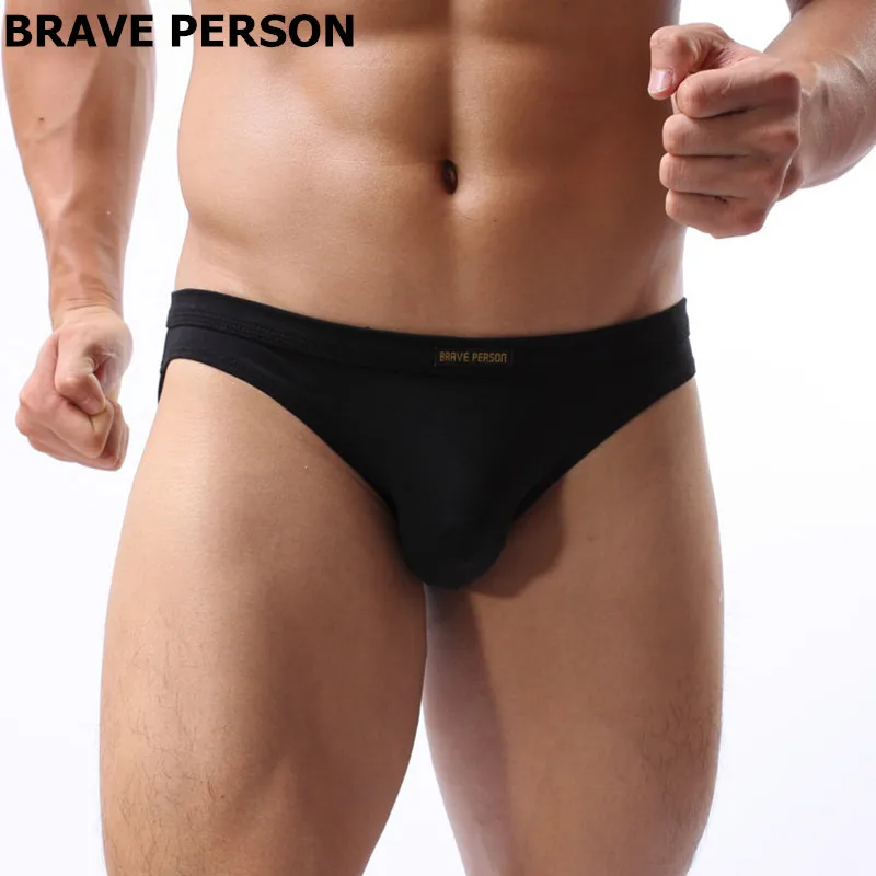 Мужское нижнее белье Brave Person короткие мужские хлопковые трусы с мешочком