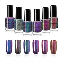 NICOLE дневник Отшелушивающий лак для ногтей Хамелеон 6 мл звезды блеск лак для ногтей на водной основе сверкающий Маникюр Искусство лак дизайн