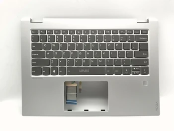 

LADLEK US Silver Palmrest backlit keyboard for Lenovo Yoga 520-14IKB(81C8/80X8/80YM) 5CB0N67546 No touchpad
