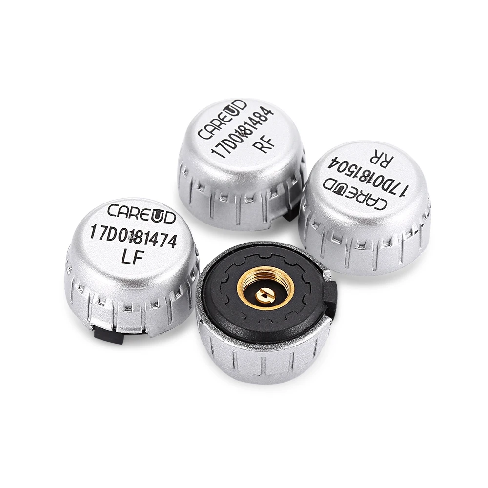 CAREUD U902 Car Tire Pressure Monitoring Alarm System LCD Display 4 Wireless Sensors Independent Installation Diagnostic-Tool