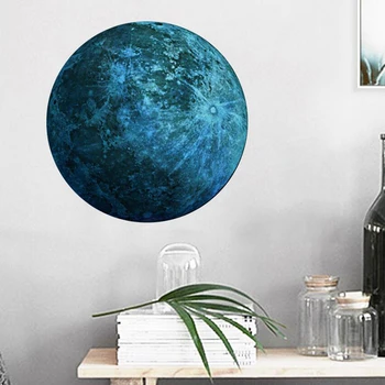 

Planets DIY Wall Sticker PVC Waterproof Luminous Planet Glow In The Dark Wall Stickers Kids Room Decor