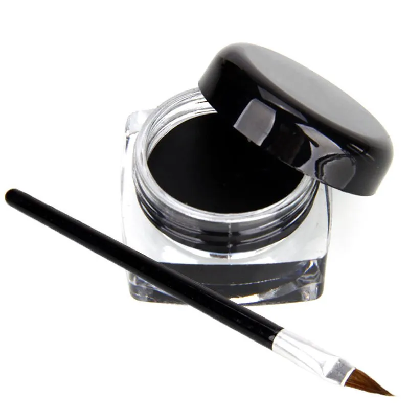 New Brand Waterproof Eyeliner Cream Black Long lasting Eye Linerin