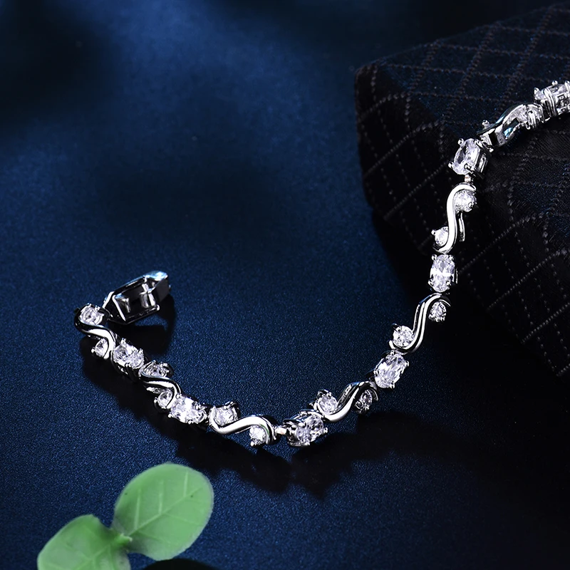 GULICX Мода S Форма круглой огранки натуральный огонь Радуга Мистик создан кристалл камень браслеты для женщин
