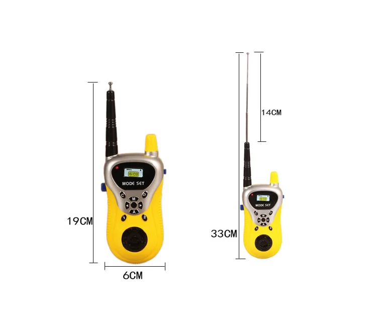Пара Walkie Talkie дети радио 0,5 Вт любитель Talkly детей трансивер домофон подарок Обучающие Мужская Пластик интерактивные