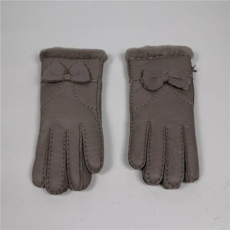 Теплые зимние перчатки, ручная работа, брендовые модные варежки, женские зимние варежки, женские перчатки, кожаные перчатки для девушек, овчина, мех