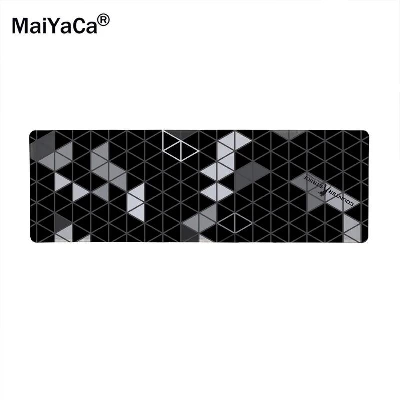 Резиновые коврики для мыши Maiyaca с фиксацией краев CS узором компьютерный игровой