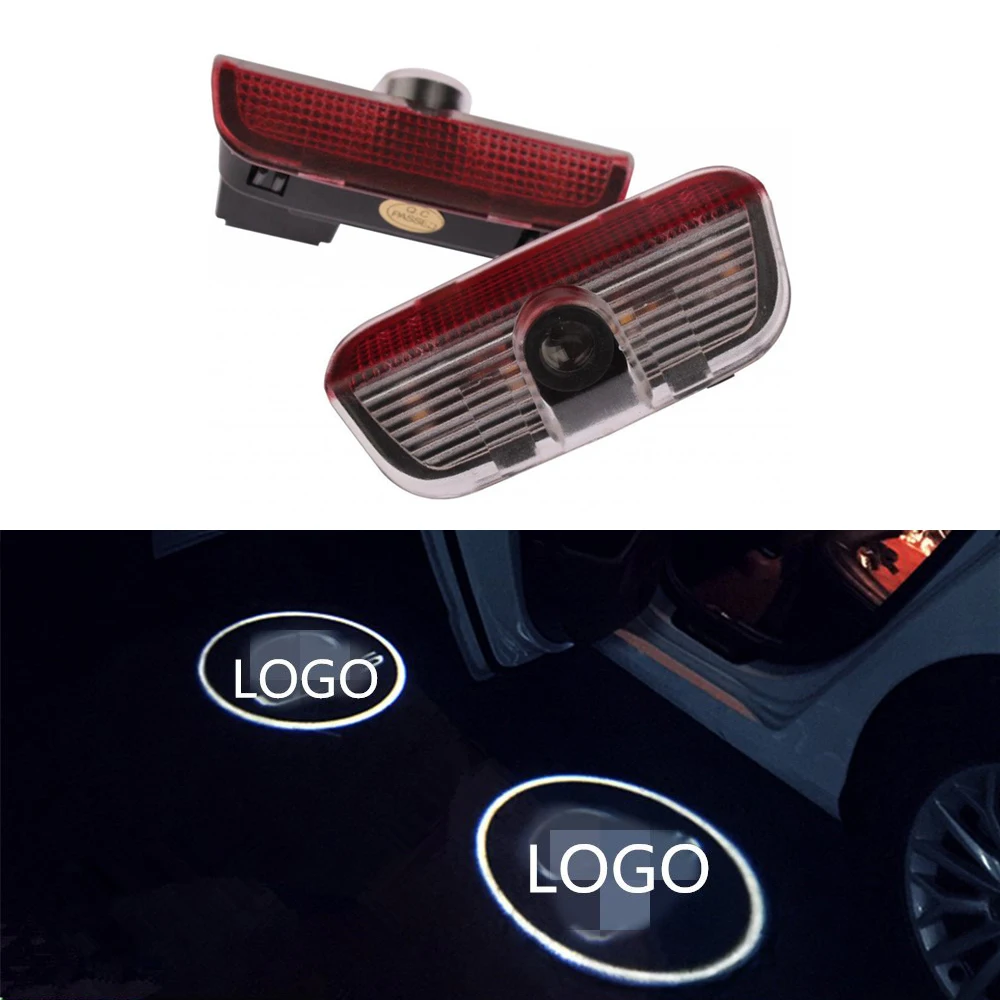 

Welback Easy Installation Car Door LED Logo Projector Ghost Shadow Lights For Volkswagen 2-pc Set