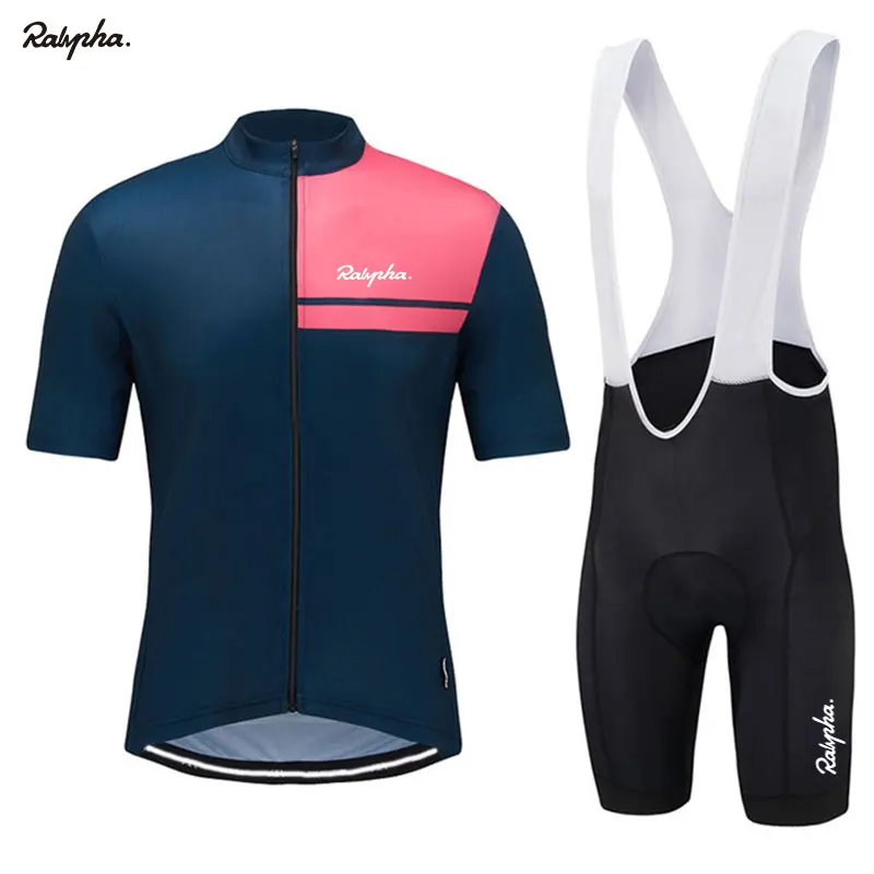 

Men's Cycling Jersey Set Cycling Clothing Bib Shorts Kit Quick dry Bicycle Uniform Bike Clothes Suit ropa ciclismo verano 2019