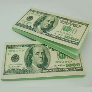 

New novel American Dollar Style memo pad Decorative padnotes School supply stationery