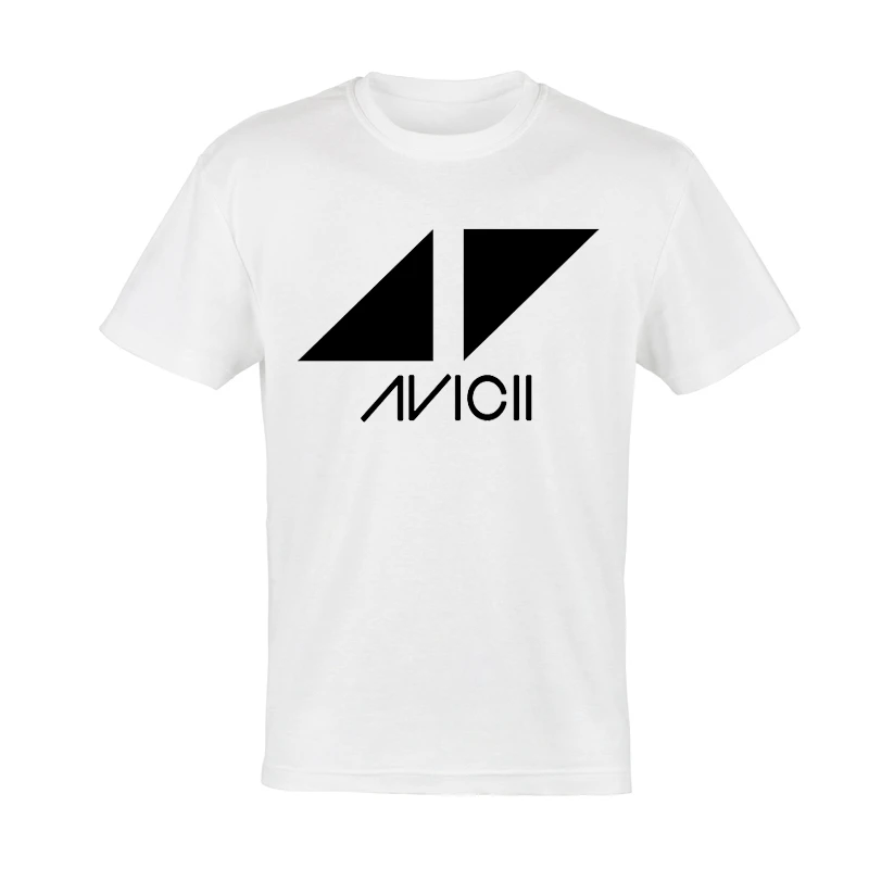Pria Lengan Pendek Bintang Avicii Logo 