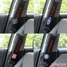 Car styling Seat belt cover for VW Volkswagen/Alfa romeo/Ford/Honda/Lada/Nissan/Peugeot/Renault/Jeep/Opel/Seat/Volvo Car-styling