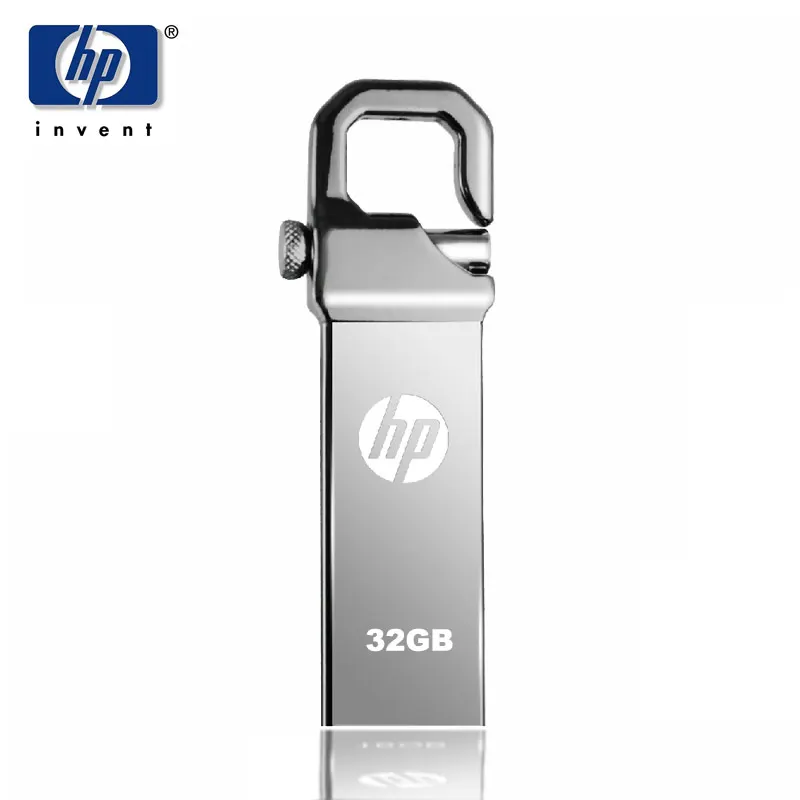флешка Hp usb flash drive 32 ГБ pen металла pendrive v250w 16 г 8 Flash Мемори Стик персонализированные