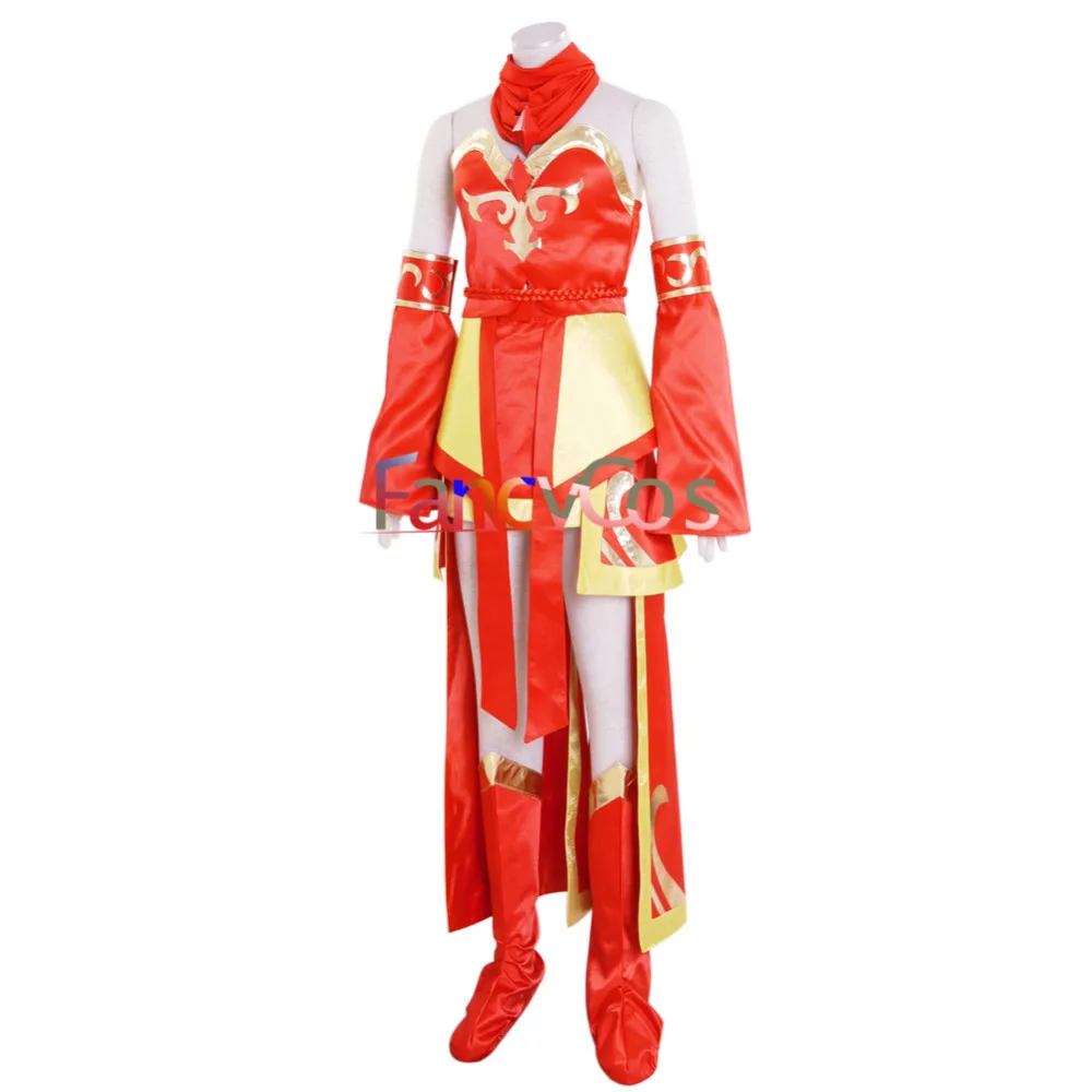 0HOT New Dota 2 Lina Inverse Lina witch cosplay costume Outfit Game 3