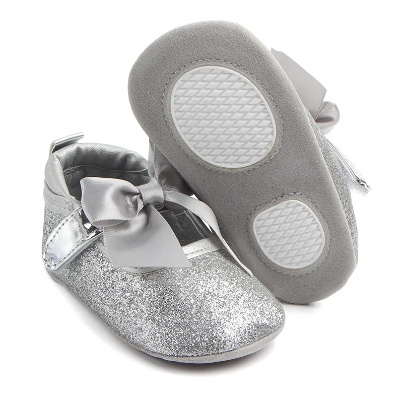 Infantil Zapatos de bebé suaves del niño del bebé princesa Primeros pasos pre Andadores Zapatos casual Zapatos oro/plata para 9- 18 M niños Infantil Zapatos de bebé suaves del niño del bebé princesa Primeros pasos pre Andadores Zapatos casual Zapatos oro/plata para 9- 18 M niños