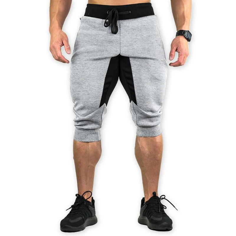 white joggers Autumn Brand Gyms Calf Length Pants Men Joggers Casual Sweatpants Trousers Sporting Clothing high quality Bodybuilding Pants fruit of the loom sweatpants