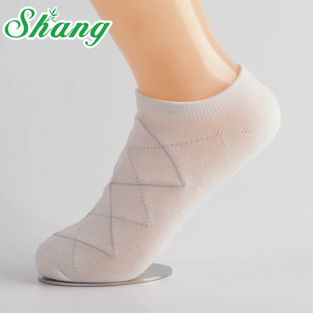 Bamboo Water Shang Для мужчин носки из бамбукового волокна из дышащего материала Носки алмазной мужские носки 5 пар/упак. LQ-35