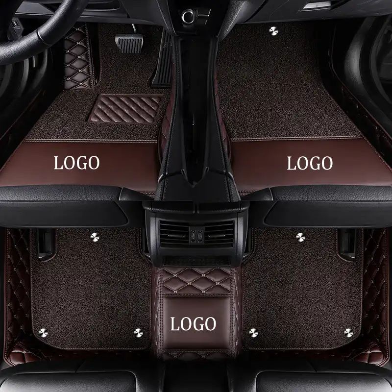 Custom Logo Car Floor Mats For Bmw 3 5 7 Series F20 E90 F30 E60