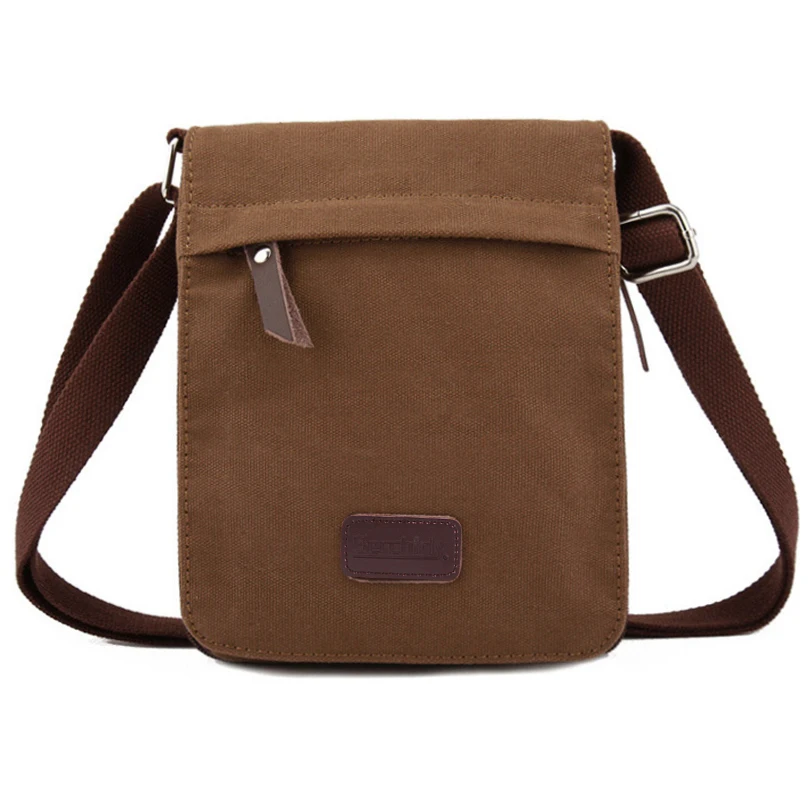 Новые холщовые сумки, мужские сумки-мессенджеры, винтажные мужские сумки через плечо, мужские сумки кофейного/зеленого цвета, маленькие дизайнерские сумки