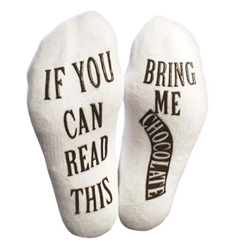 [EIOISAPRA] мужские унисекс смешные мужские носки с надписями Sokken "Если вы можете прочесть это принесет мне чай" Shhh! "Calcetines носки для влюбленных - Цвет: 5