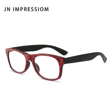 JN Анти blue-ray дамское зеркало для чтения компьютерные очки Рецептурные очки для более близкого образа унисекс 1,0-4,0 диоптрий T18150