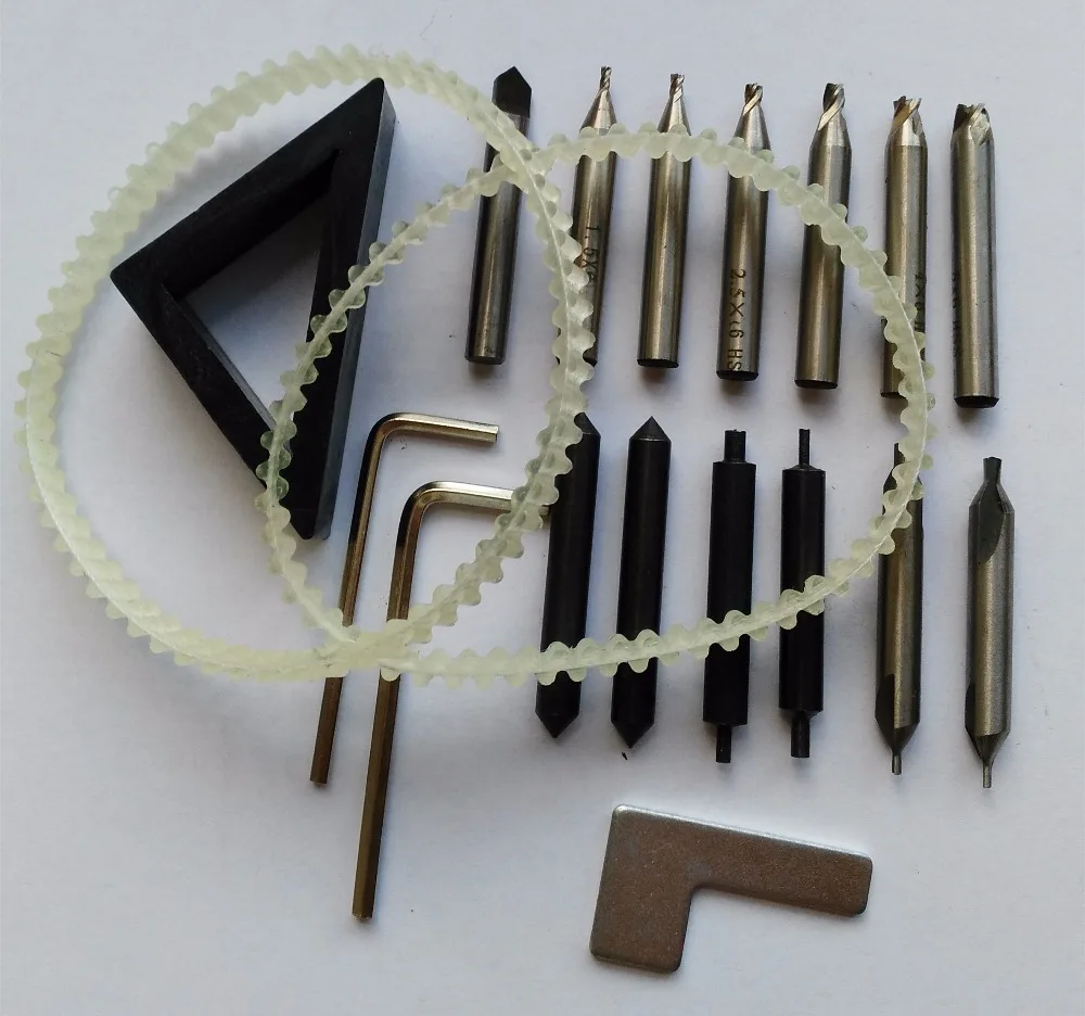 

End Milling Cutter Set For All The World Vertical Key Machine Parts Locksmith