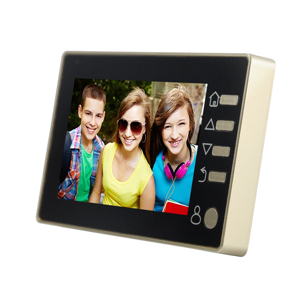 4.3Inch 160 Degree PIR Detection Peephole Viewer Video Door Phone 