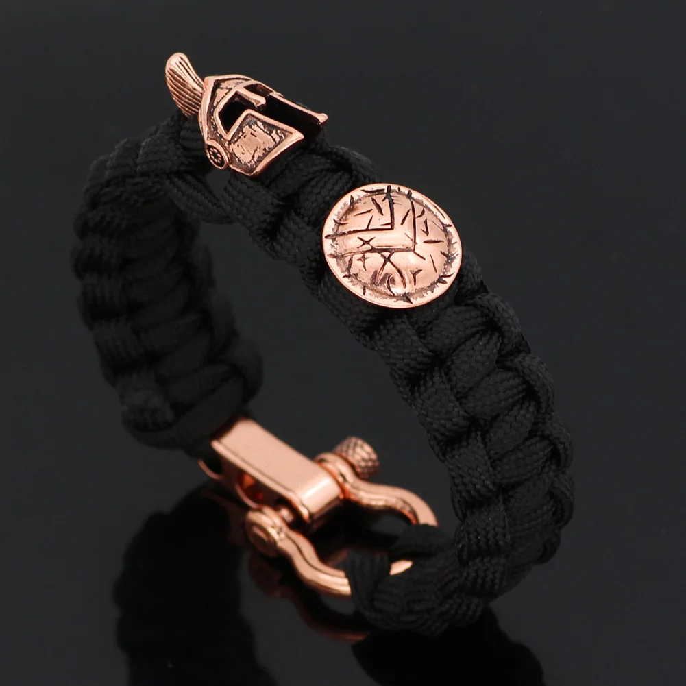 Браслет скоба Paracord Survival King в виде кобры для наружного размеров подходит запястий