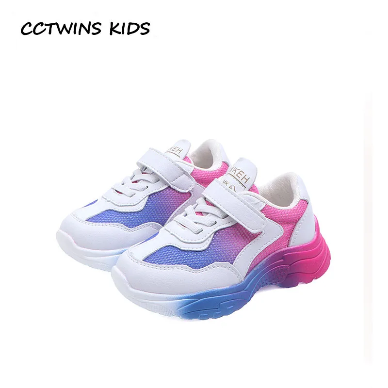 

CCTWINS KIDS 2019 Spring Toddler Fashion Breathable Shoes Babys Girls Sport Sneakers Boys Casual Trainer Children FS2661