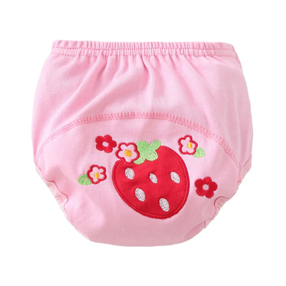 Милые леггинсы для малышей; спортивные штаны для малышей; моющиеся хлопковые непромокаемые трусики для подгузников; FJ88 - Цвет: Style 1