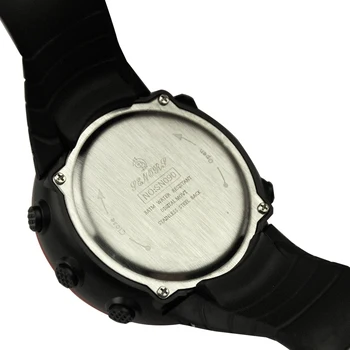 SENORS Sport Watch Men Outdoor Digital Watches LED Electronic Wristwatch Military Alarm Male Clock Digital 4