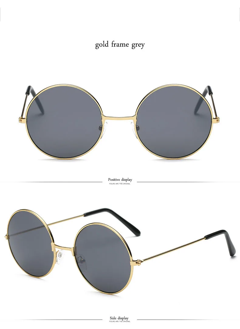 gold frame grey