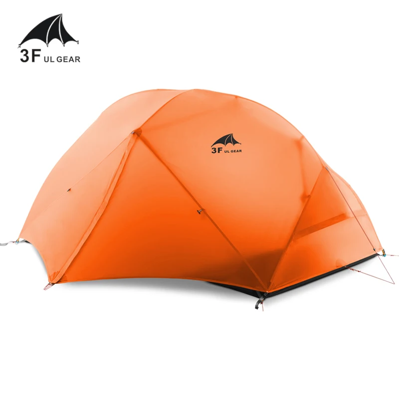 3F UL GEAR 2 Person 4 Season 15D Camping Tent Outdoor Ultralight Hiking Backpacking Hunting Waterproof Tents for MSR hubba