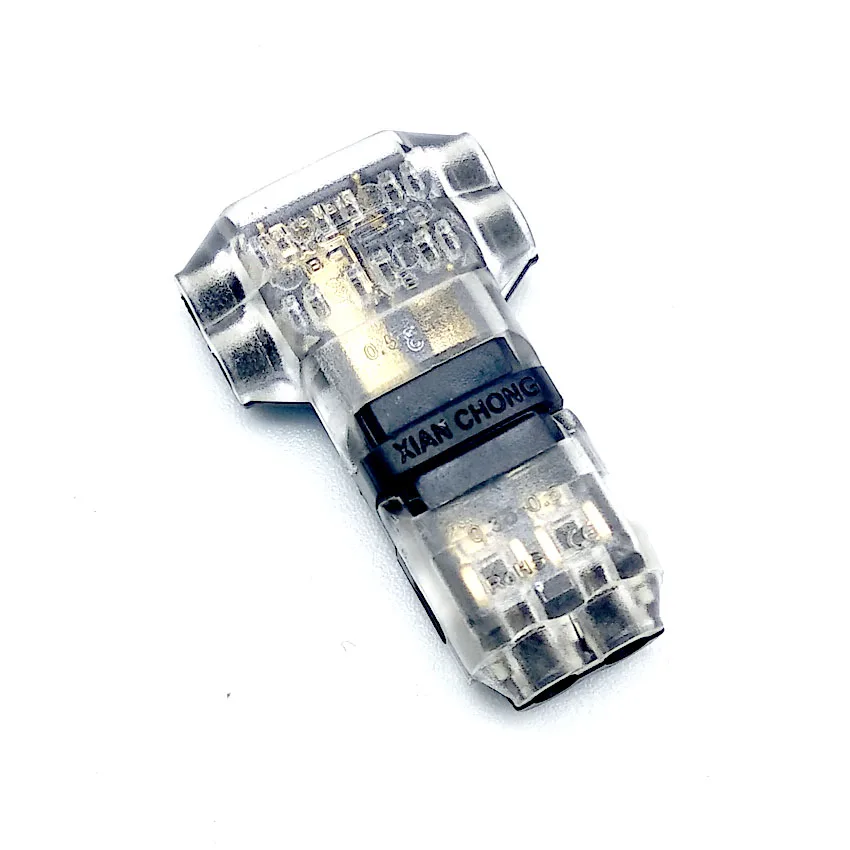 5 шт./лот 1/2Pin 18 22awg без сварки винтов Быстрый соединительный кабель с разъемом
