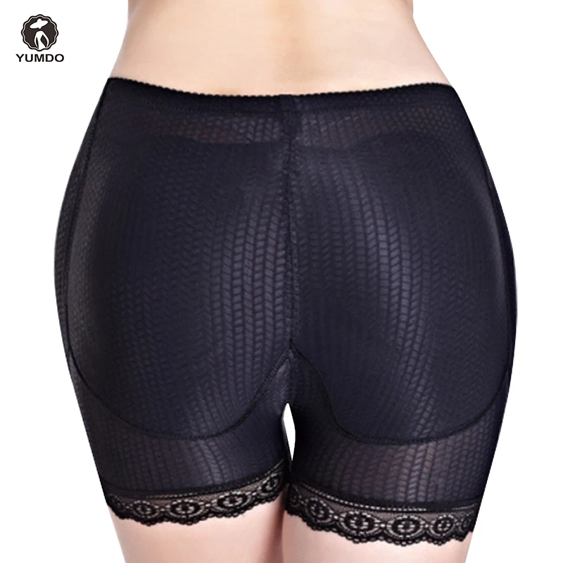 

YUMDO Tummy Control Shaper Panties Bottoms Women Underwear Shorts Compression Black Lace Shapewear Panty Lingerie Slimming Pants