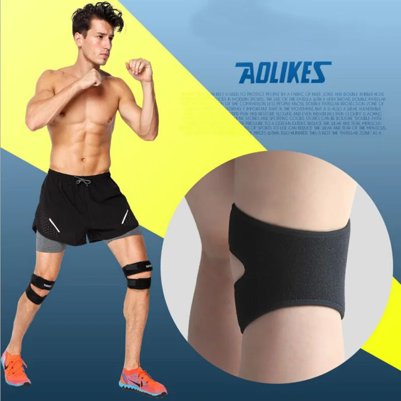 في الهواء الطلق الرضفة الركبة حزام النيوبرين Infrapatellar كرة السلة الكرة الطائرة الركبة سادة الرضفة الركبة حامي Rodilleras الركبة دعم