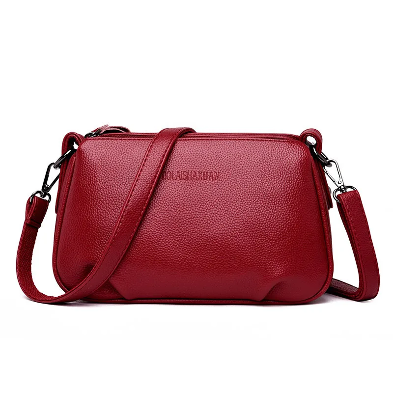 

2018 Genuine Leather Women's Shoulder Bags Women's Shell Tote Bag Famous Brand Designer Ladies Handbag Messenger Bags Sac A Main