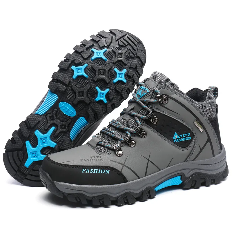 Vente 39 47 hiver Hommes Chaussures Grande Taille Chaussures D hiver Hommes Anti dérapant Confortable Hommes Baskets