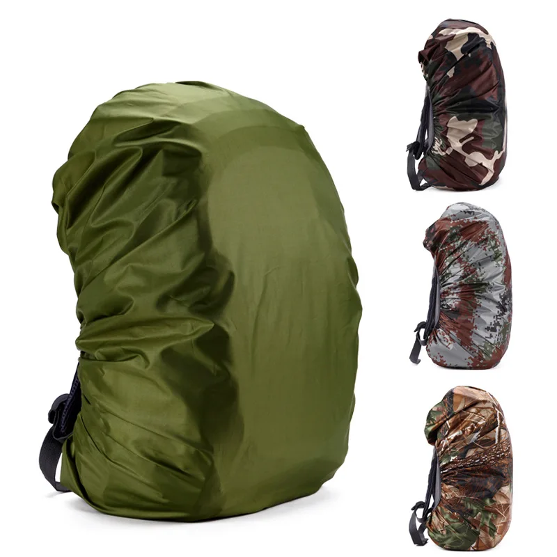 Outdoor Hiking Camping Backpack Cover Camouflage Waterproof Durable Army Camo Camping Raincover Travelling Bag Rain Cover