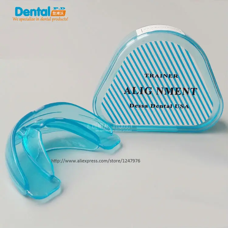 Dhl ИЛИ ems FedEx 100 штук стоматологический зуб Ортодонтическое устройство тренажер выравнивание подтяжки мундштук