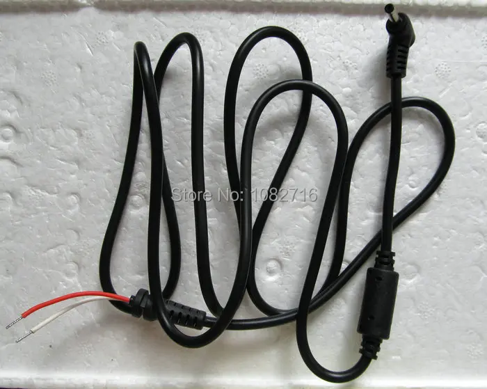 2pcs L shaped DC 3.5x1.35mm Right Angle cable power adapter connector