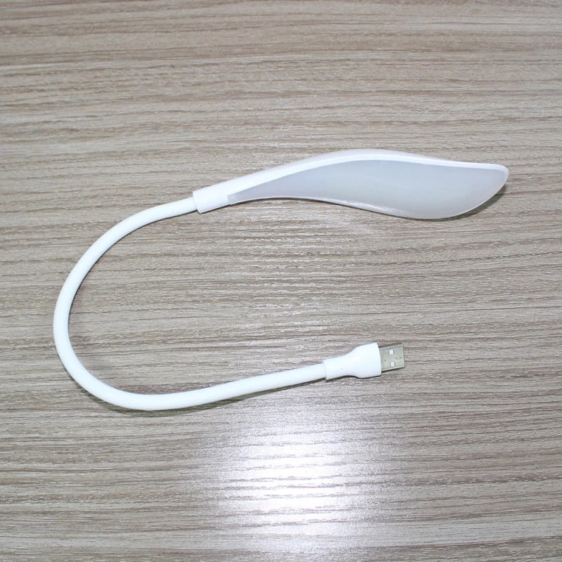 1 шт. Гибкая яркая мини Настольная лампа с 20 светодиодами USB светильник для чтения