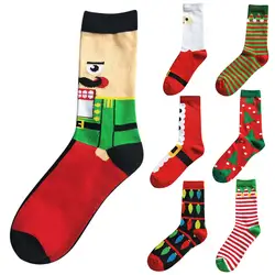 Носки мужские calcetines mujer носки мужские хлопковые дышащие хлопковые носки с мультяшным принтом рождественские подарки дышащие T429